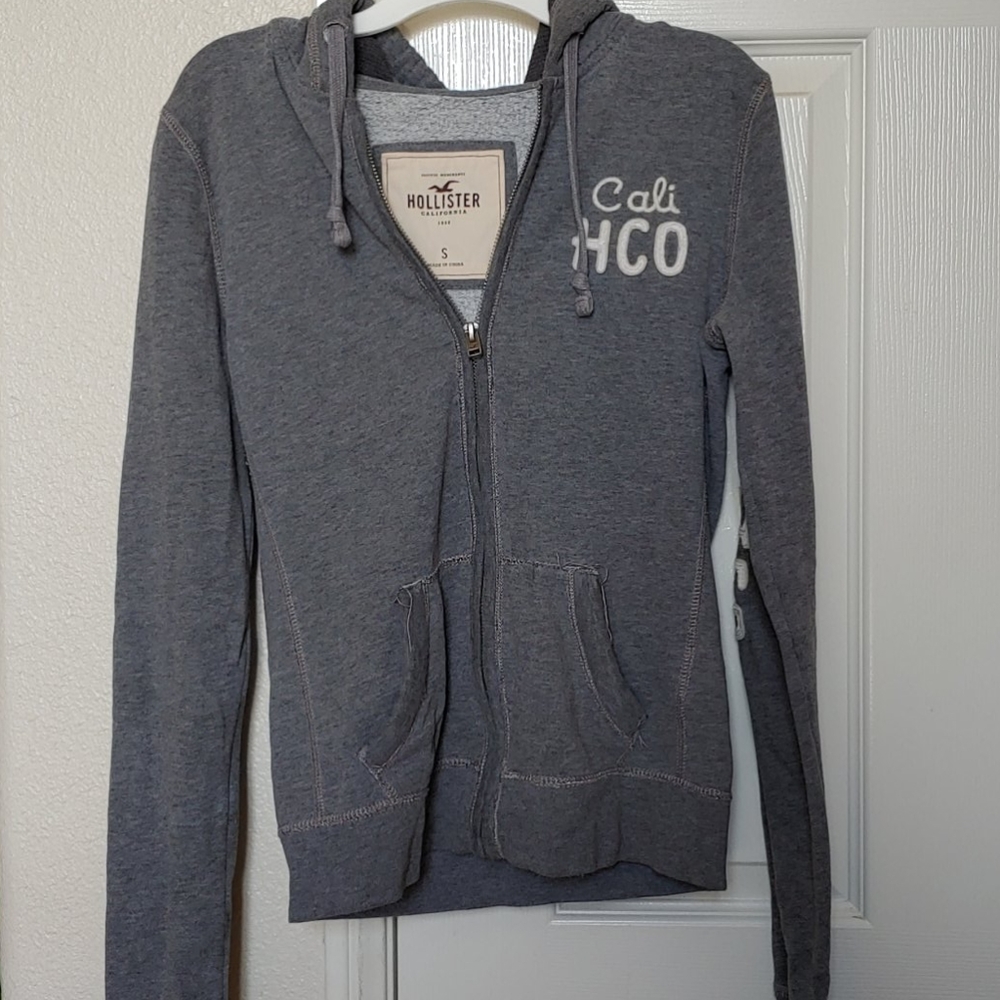 Hollister zip up hoodie